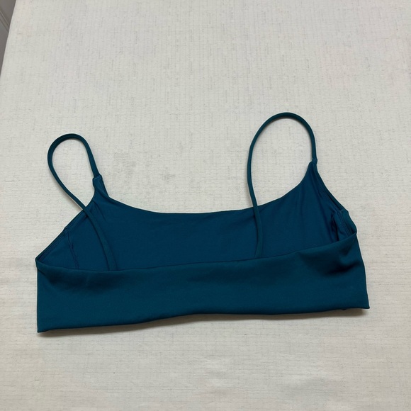Left on Friday M teal pool days bikini top - Picture 5 of 9